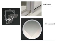 Roltechnik sprchový kout TR2 1000 výplň transparent rám stříbrný 723-1000000-01-02